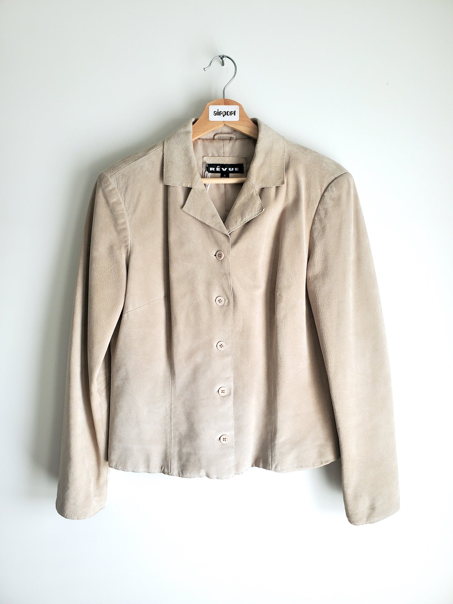 RÉVUE suede jacket (Y2K)