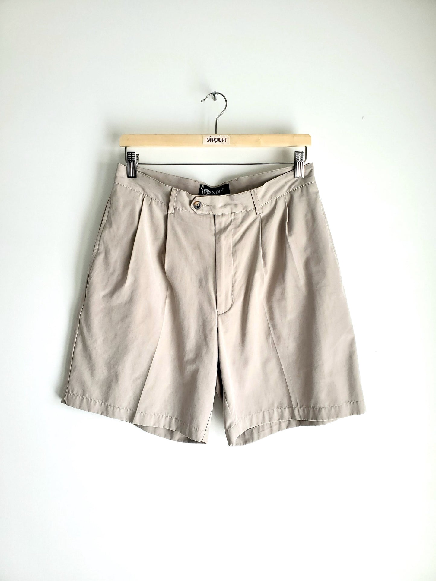 BRANDINI pleated shorts (1990s)