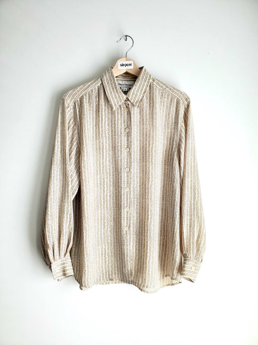 Rena Rowan striped blouse (1990s)
