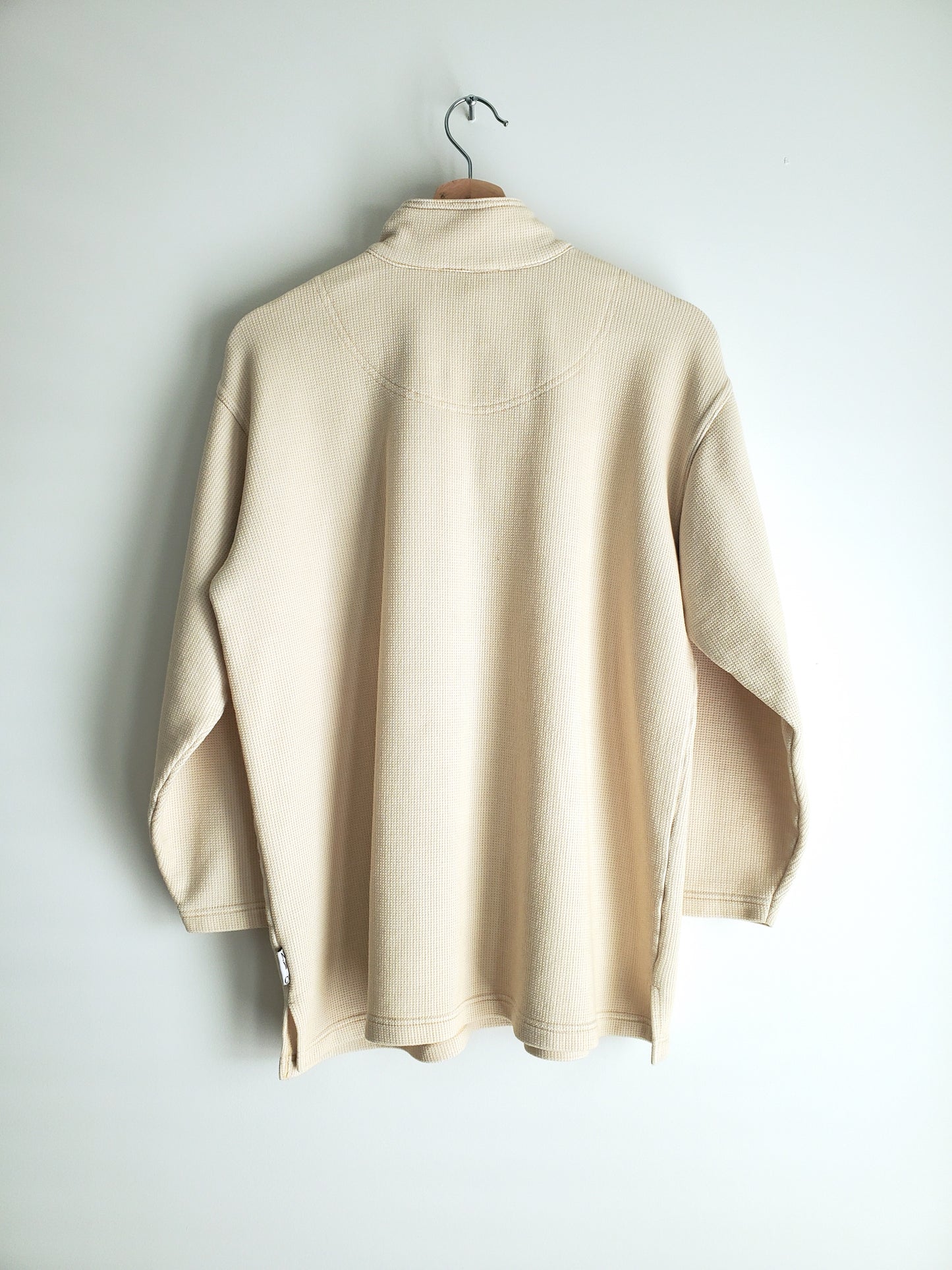NY & Co. mockneck quarter-zip pullover (1990s)