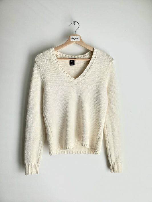 GAP stretch v-neck sweater (2003)