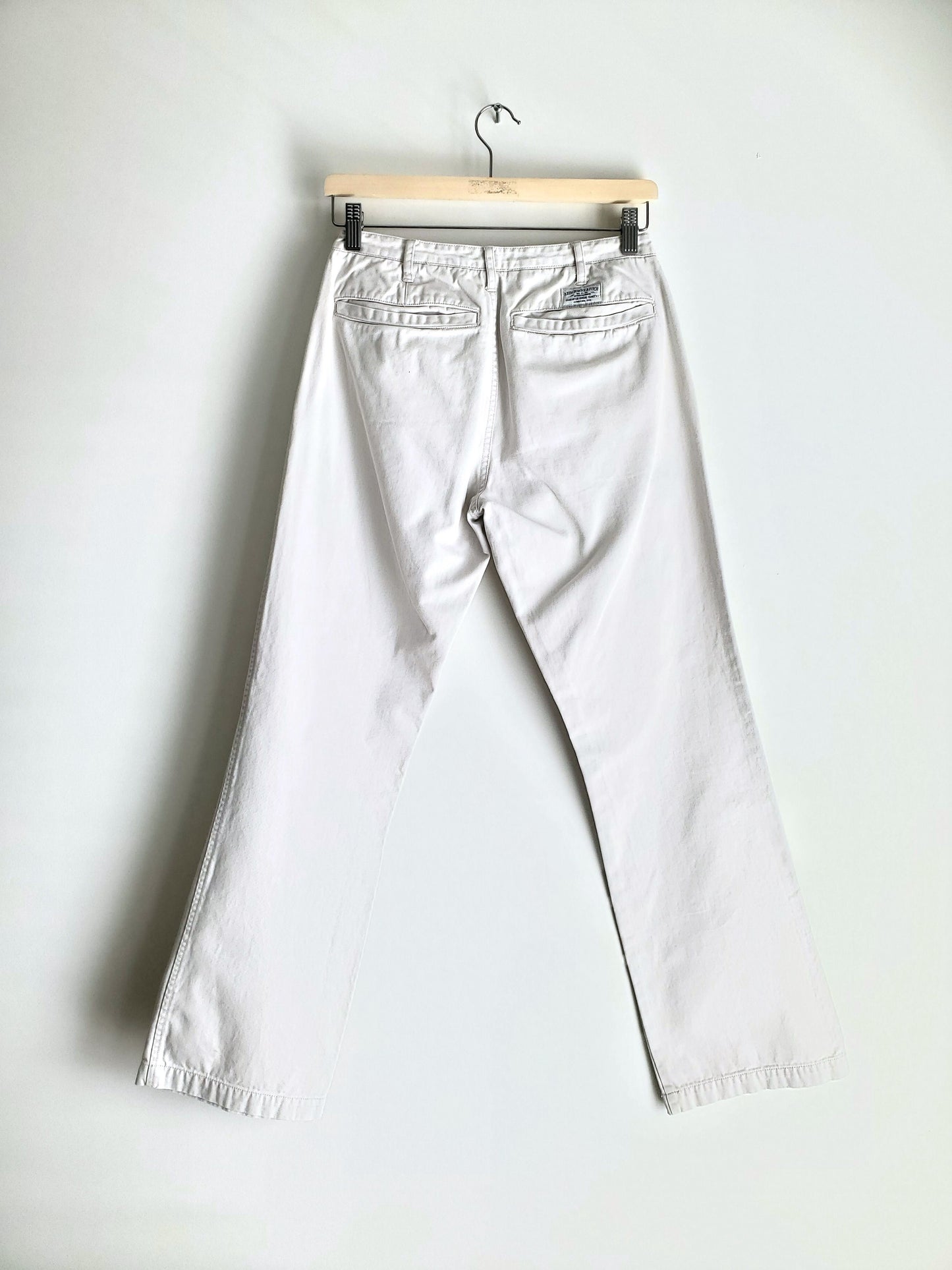 Abercrombie & Fitch flat-front chinos (late 1990s)