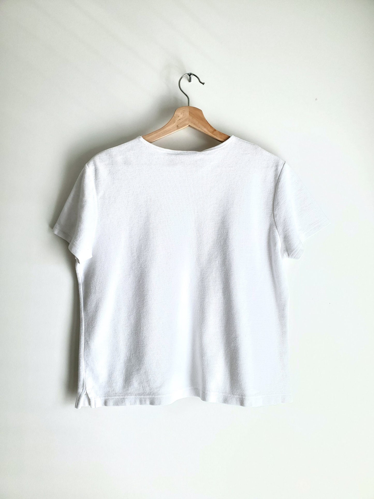 Sonoma cotton compact knit tee (1990s)