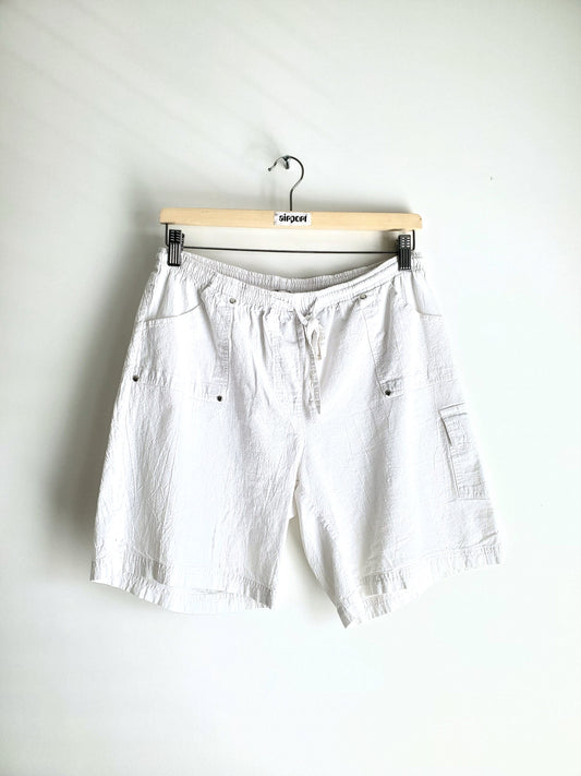 Stephanie Rogers drawstring cotton shorts (Y2K)