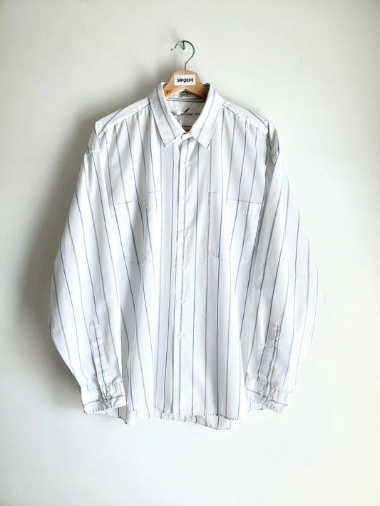 Daniel Hechter yarn-dye striped shirt (1980s)