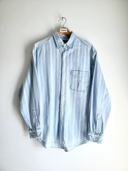 GAP DENIM striped cotton shirt (2000)