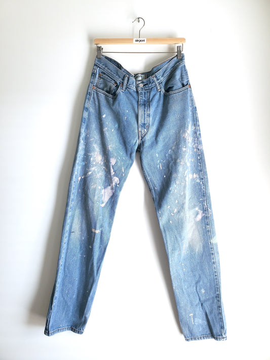 Levi's 550 painted jeans (2000s)
