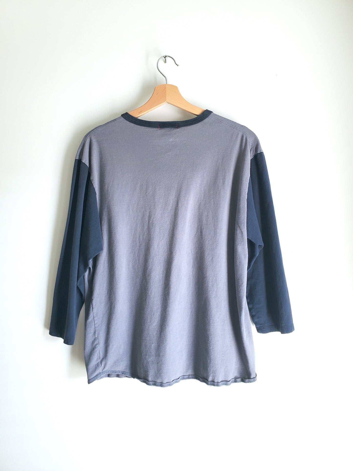 GAP cotton three-quarter sleeve henley (2002)