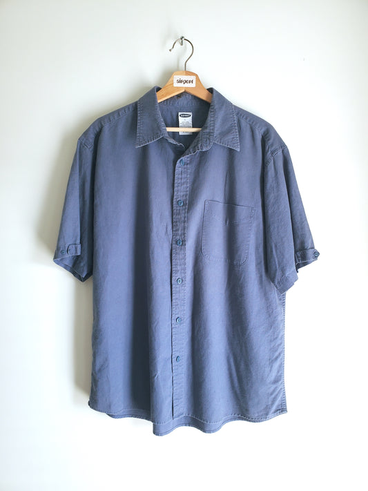 Old Navy linen-blend short sleeve shirt (2000)