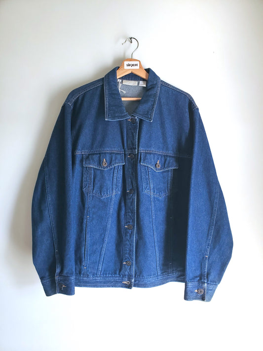 Elisabeth by Liz Caliborne Denim Trucker (1990s)