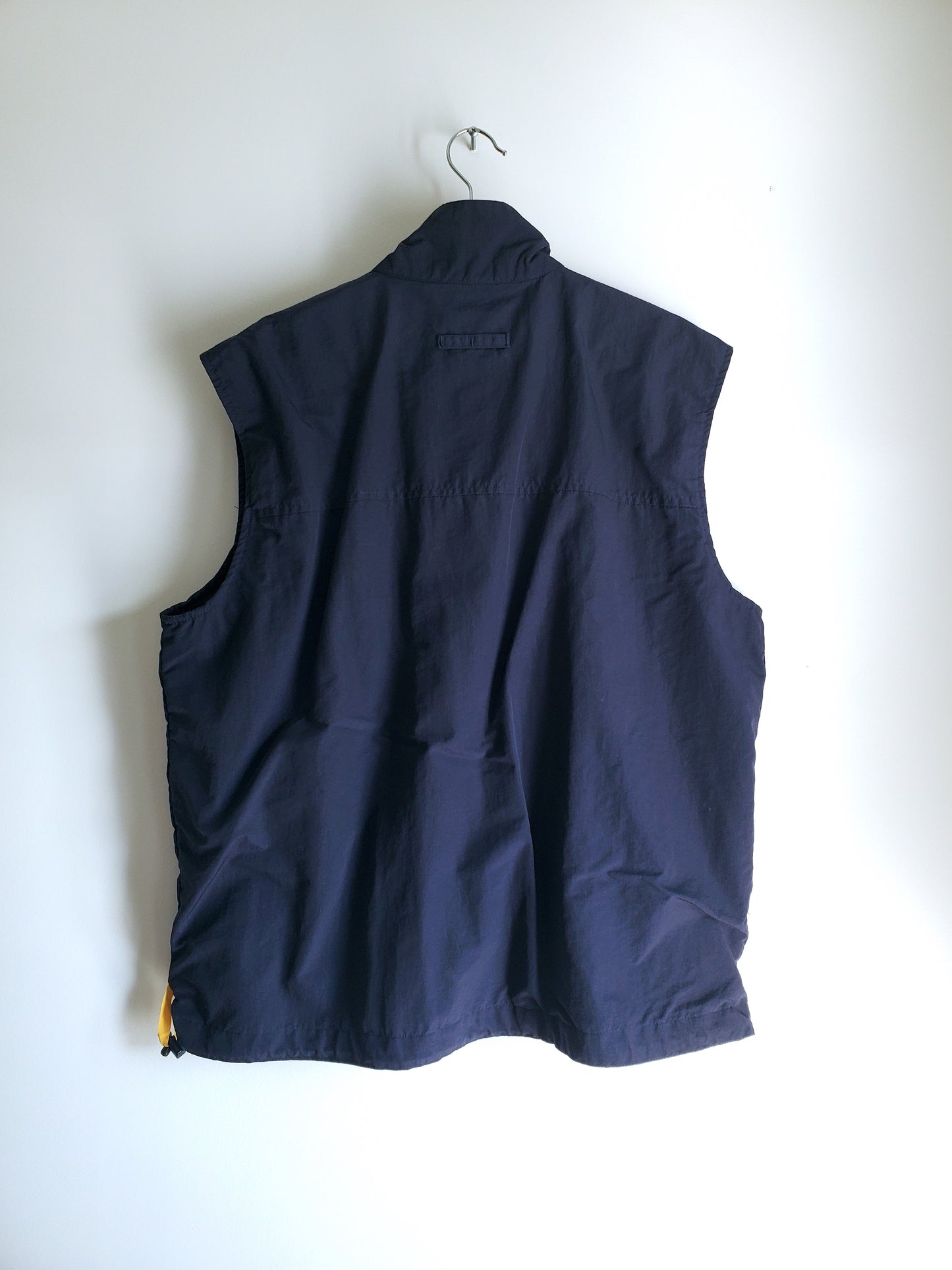 Old College Inn zip-front tech vest (1990s)