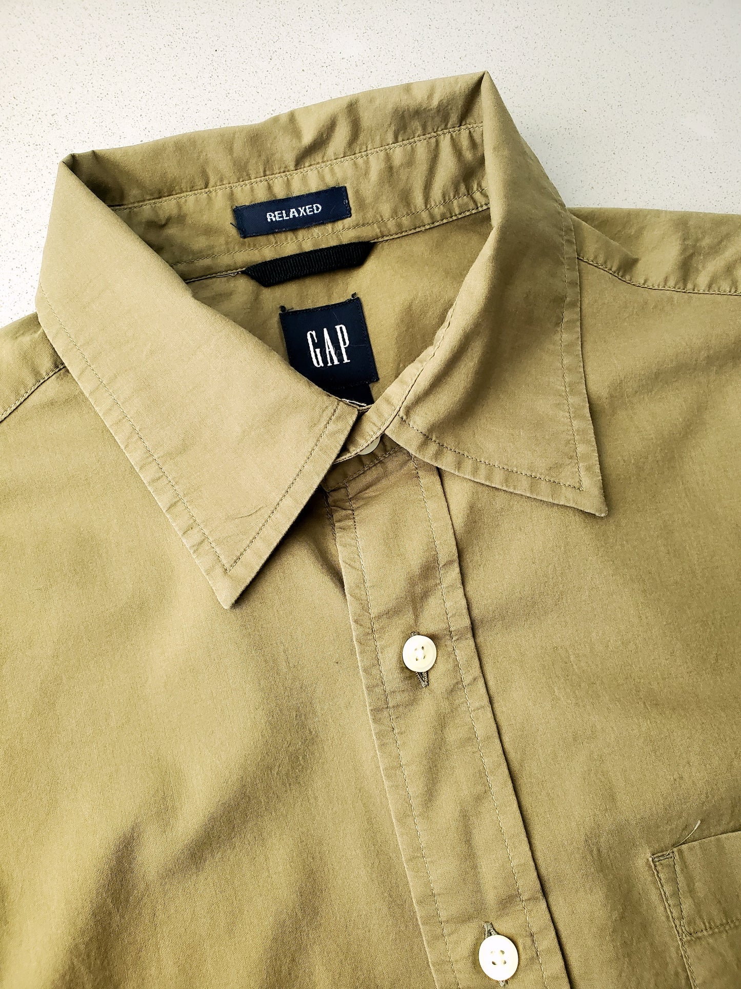 GAP 'relaxed' long sleeve shirt (2004)