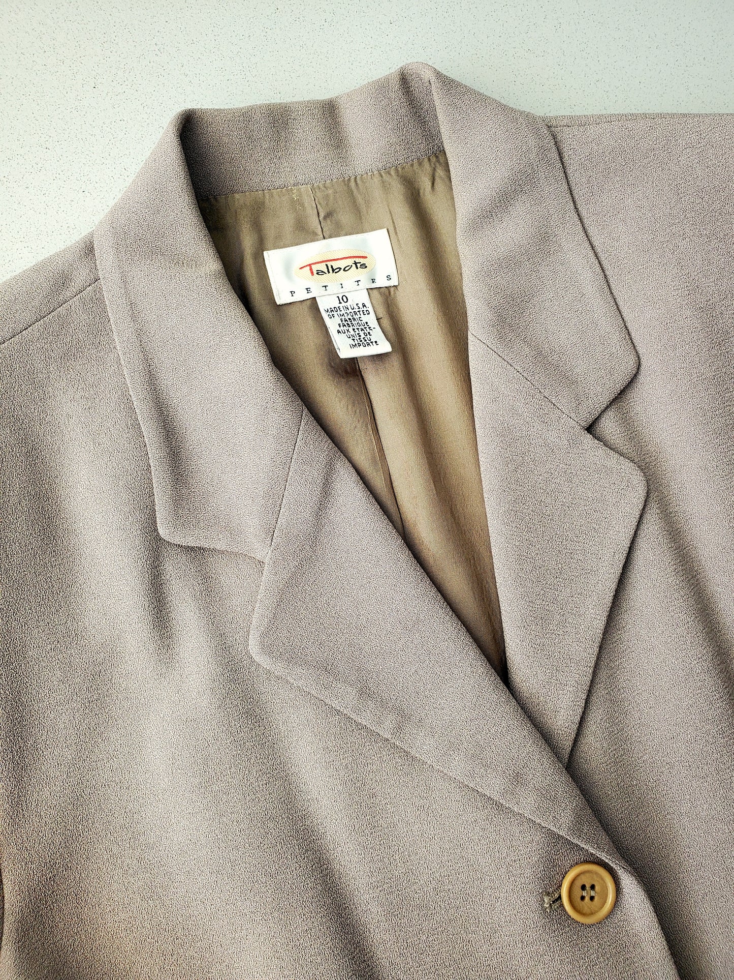 Talbots single-breasted blazer (1990s)