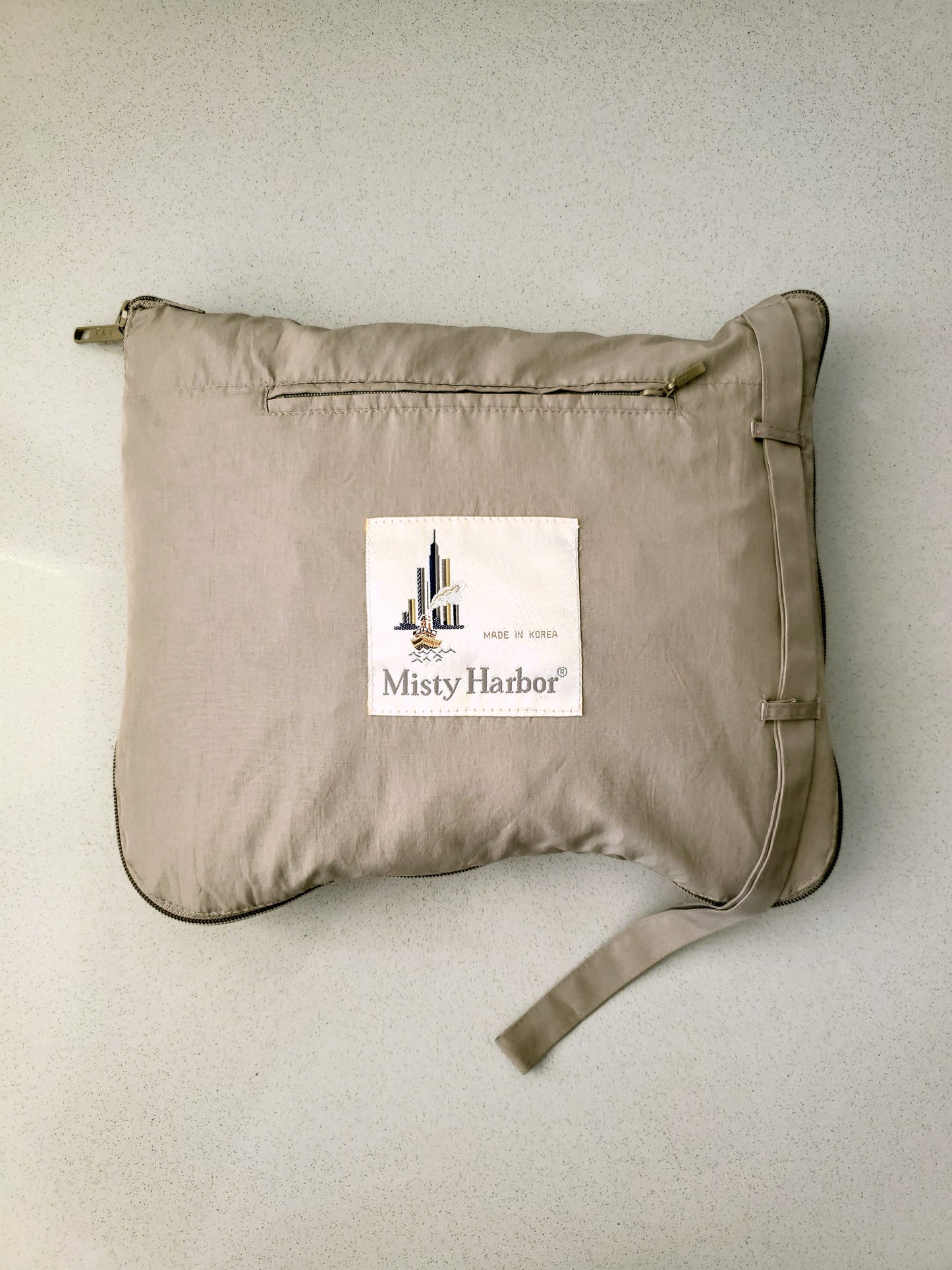 Misty Harbor packable trench coat (1980s)