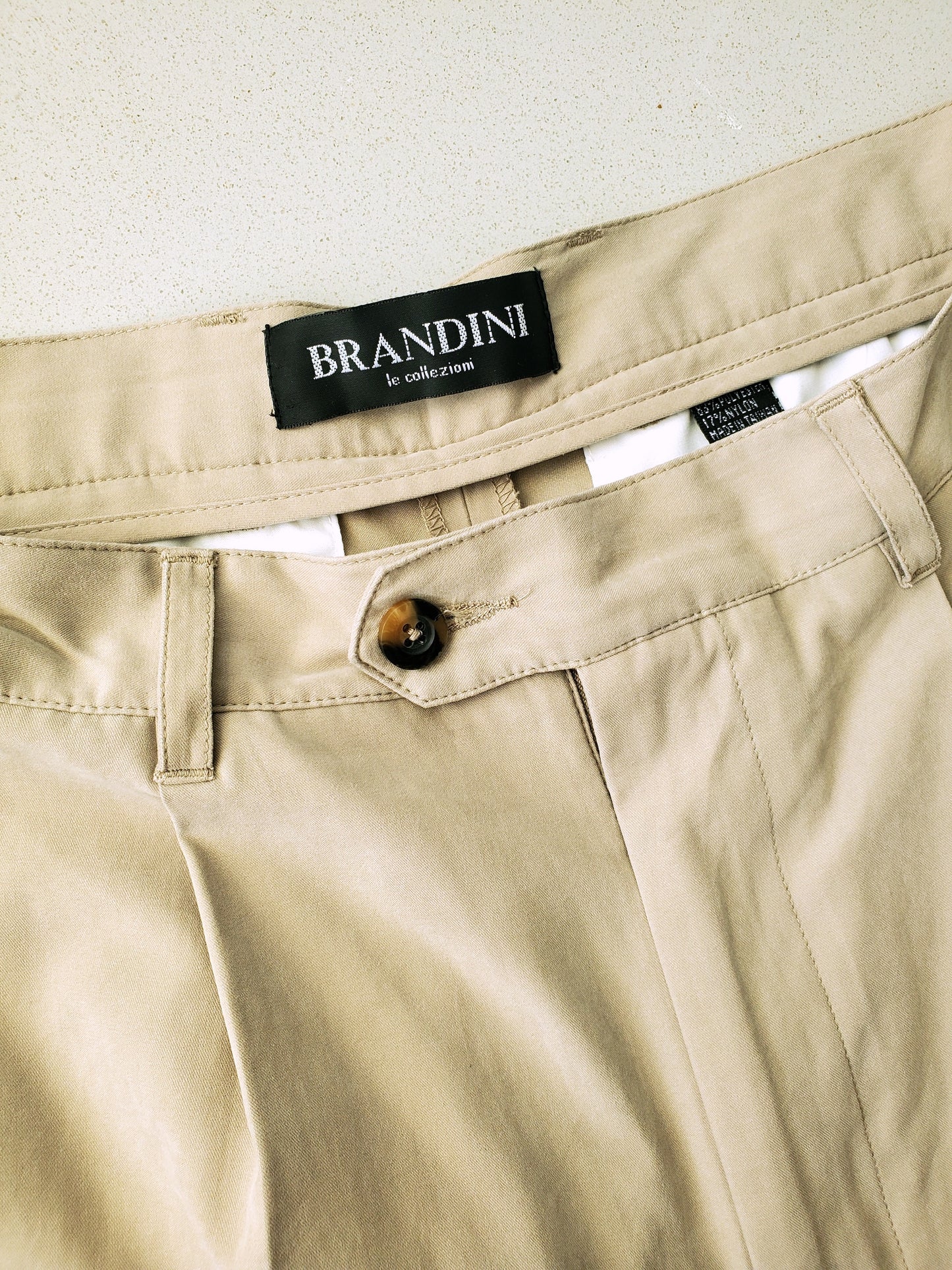 BRANDINI pleated shorts (1990s)