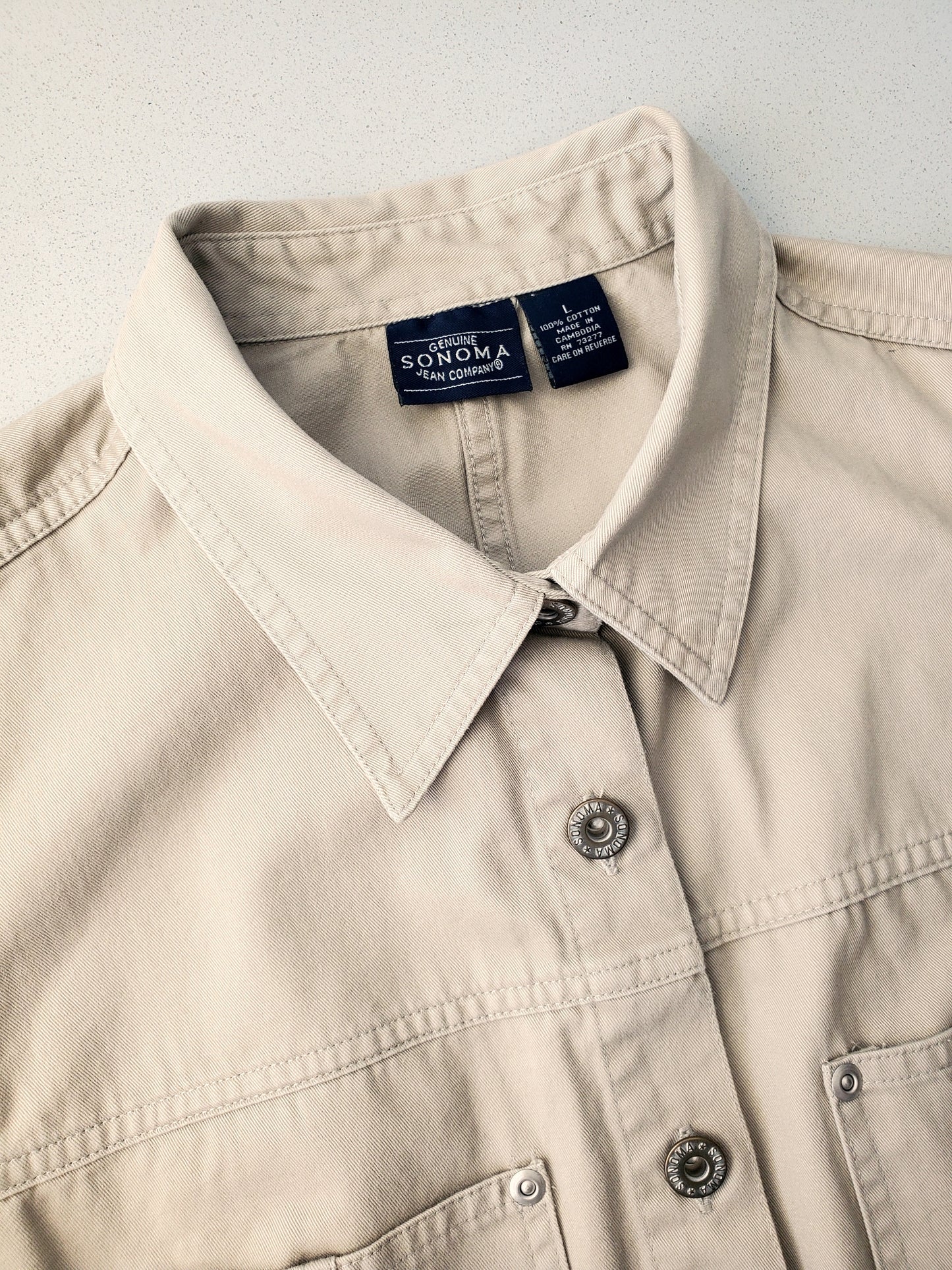 Sonoma sleeveless utility dress (1990s)