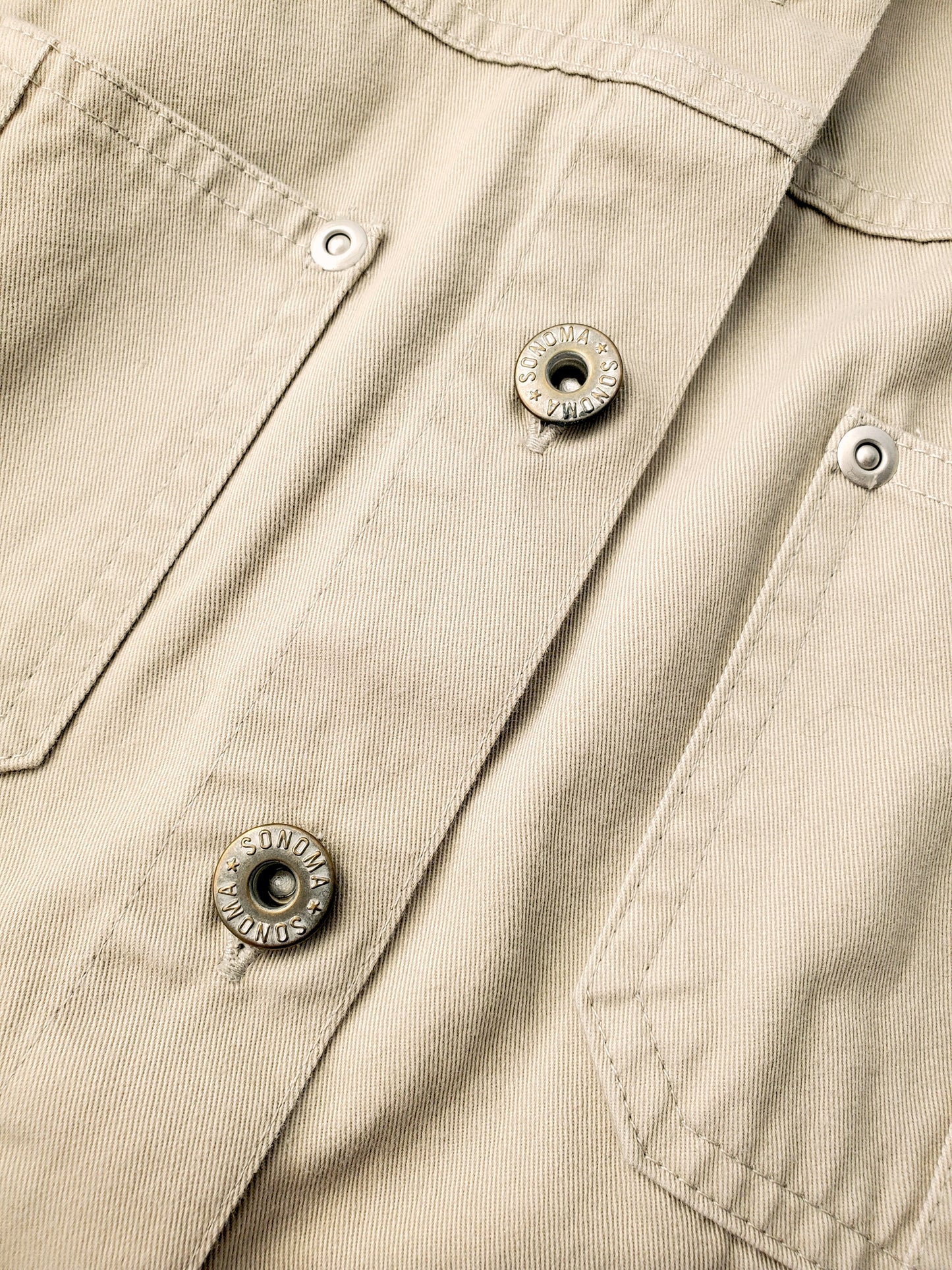 Sonoma sleeveless utility dress (1990s)