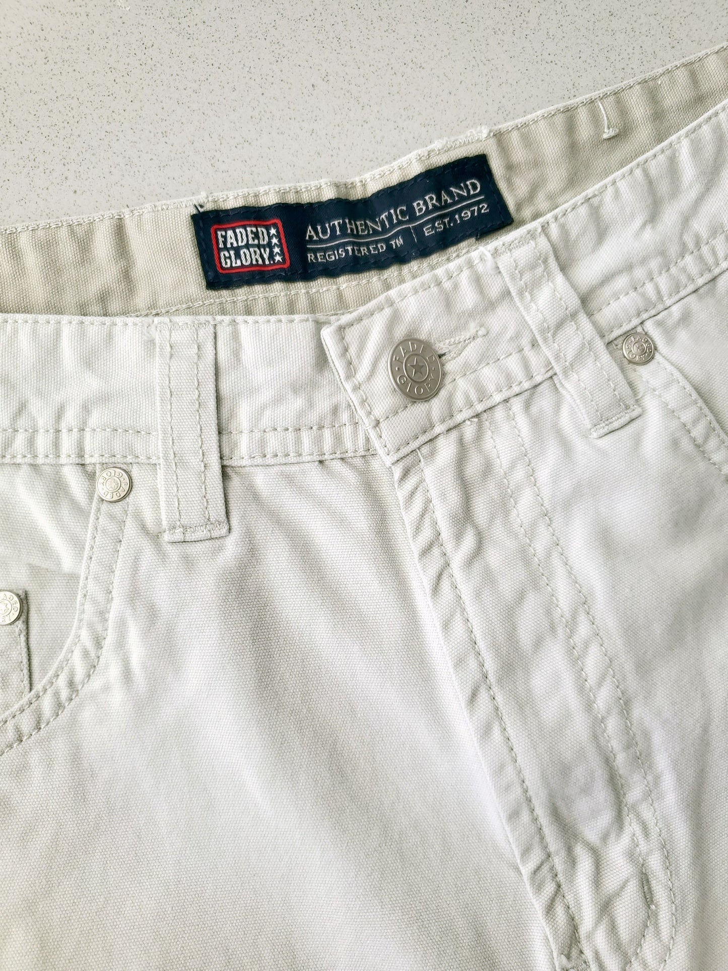 Faded Glory carpenter shorts (1990s)
