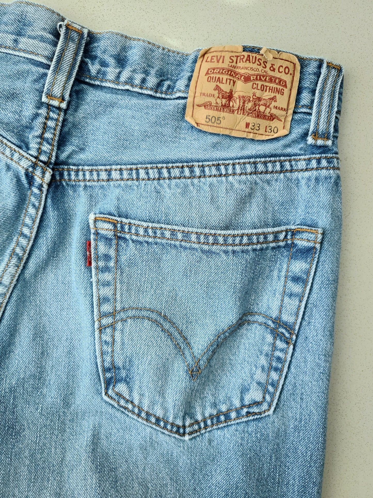 Levi's 505 'regular fit' jeans (2000s)