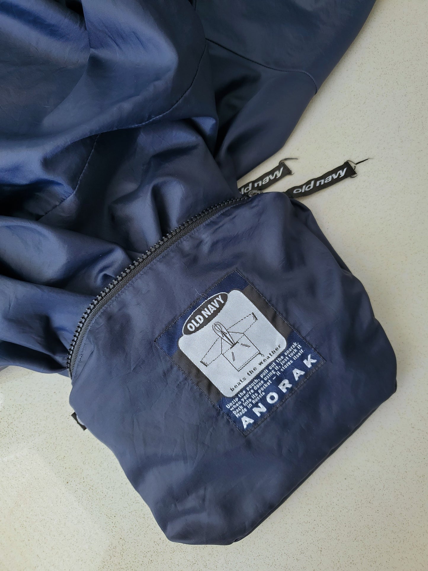 Old Navy packable anorak (early 2000s)